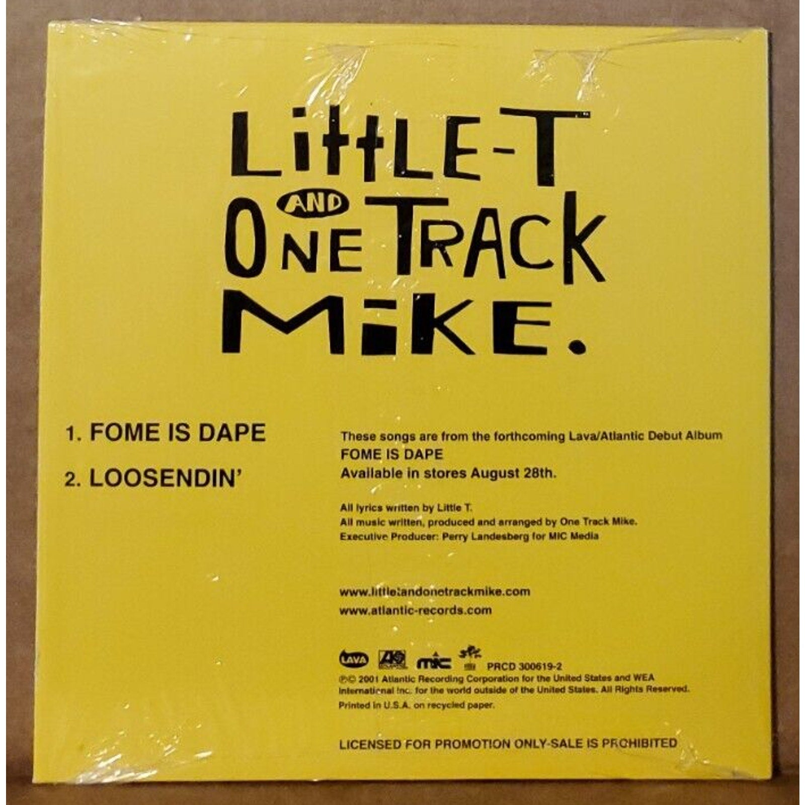 Little-T And One Track Mike (CD)