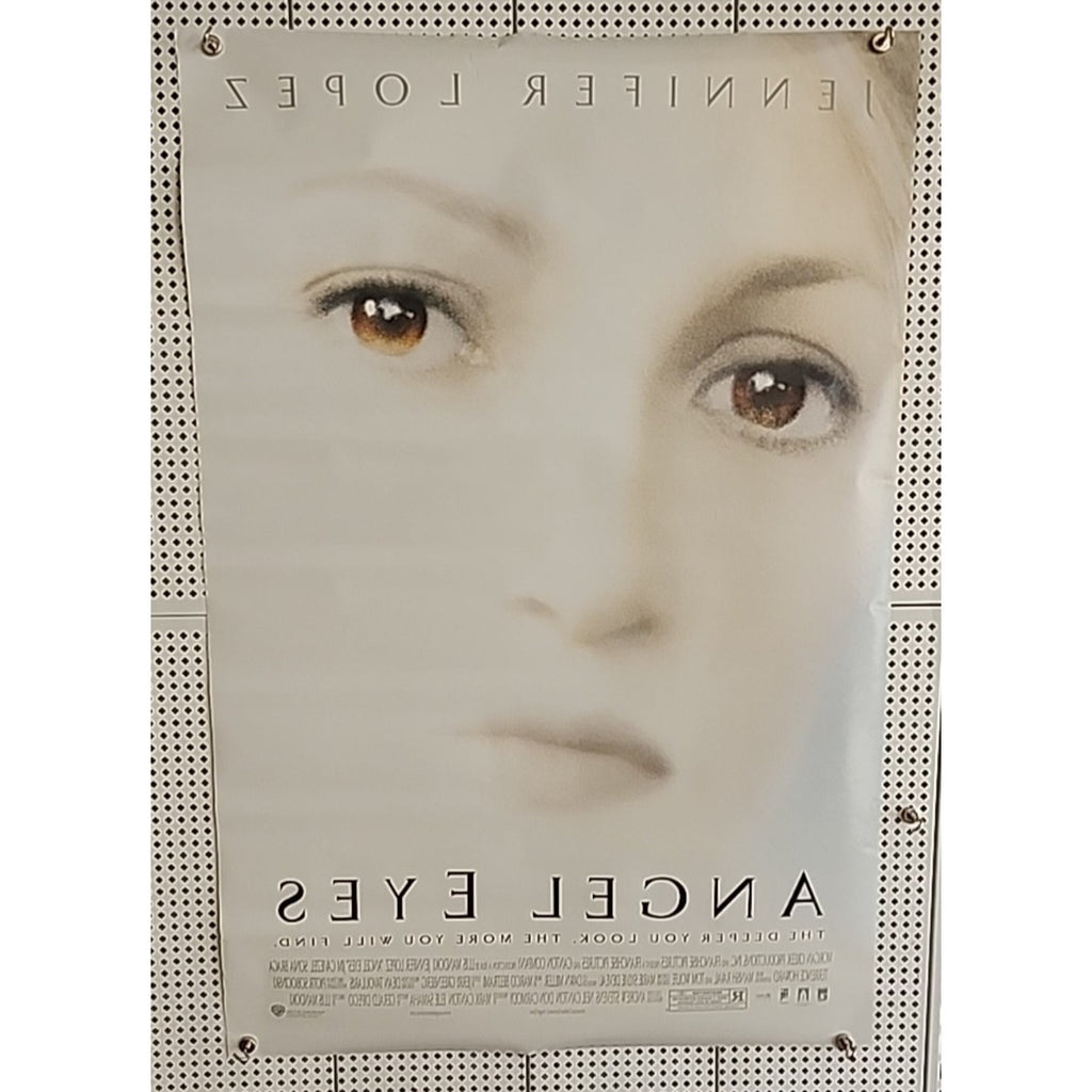 Movie Poster Angel Eyes Jennifer Lopez 2001 Single Sided Original 27x40"