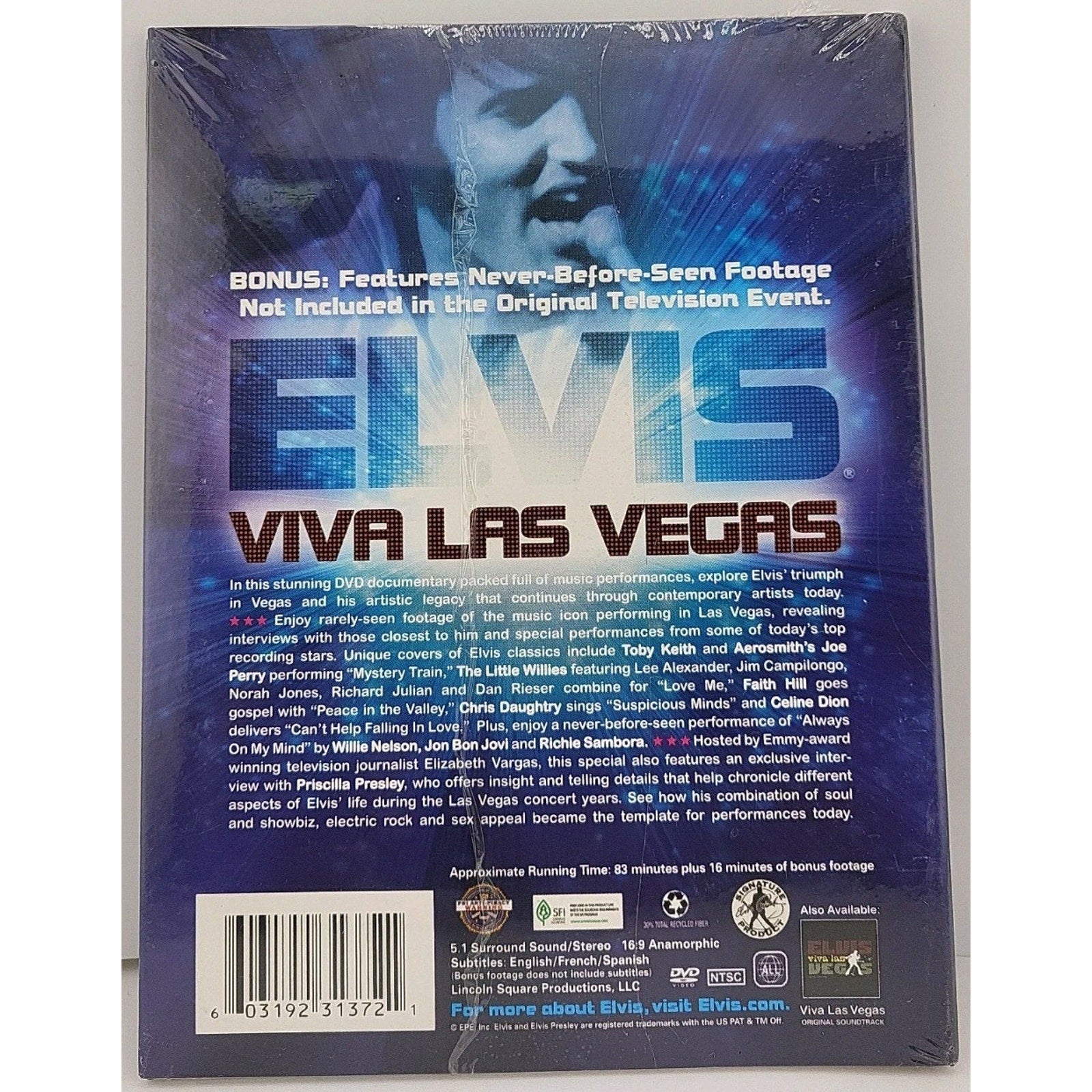 Elvis Presley: Viva Las Vegas (DVD, 2013) *Brand New*
