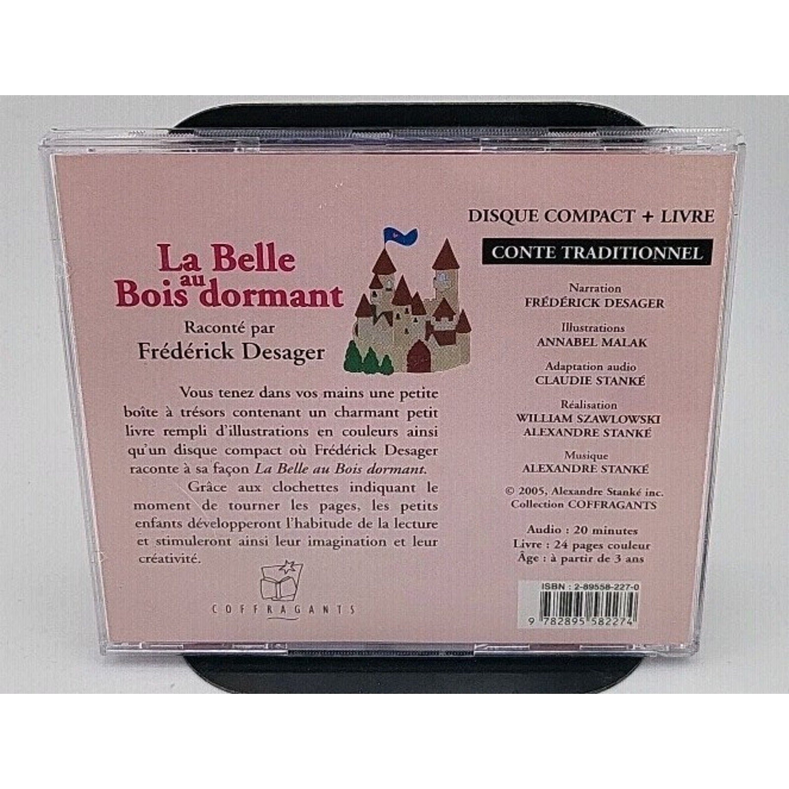 La Belle Au Bois Dormant by Frederick Desager CD