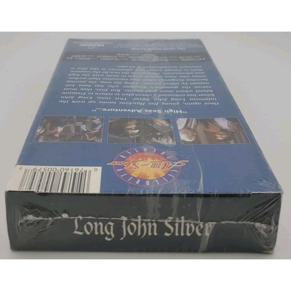 Long John Silver - Robert Newton - VHS *Brand New*