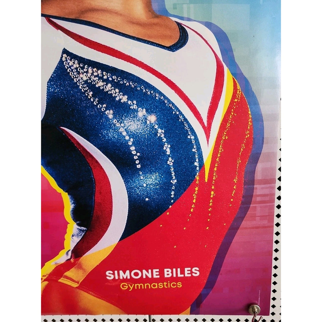 Tokyo 2020 Summer Olympics Poster Simone Biles 27x40 1 Sided