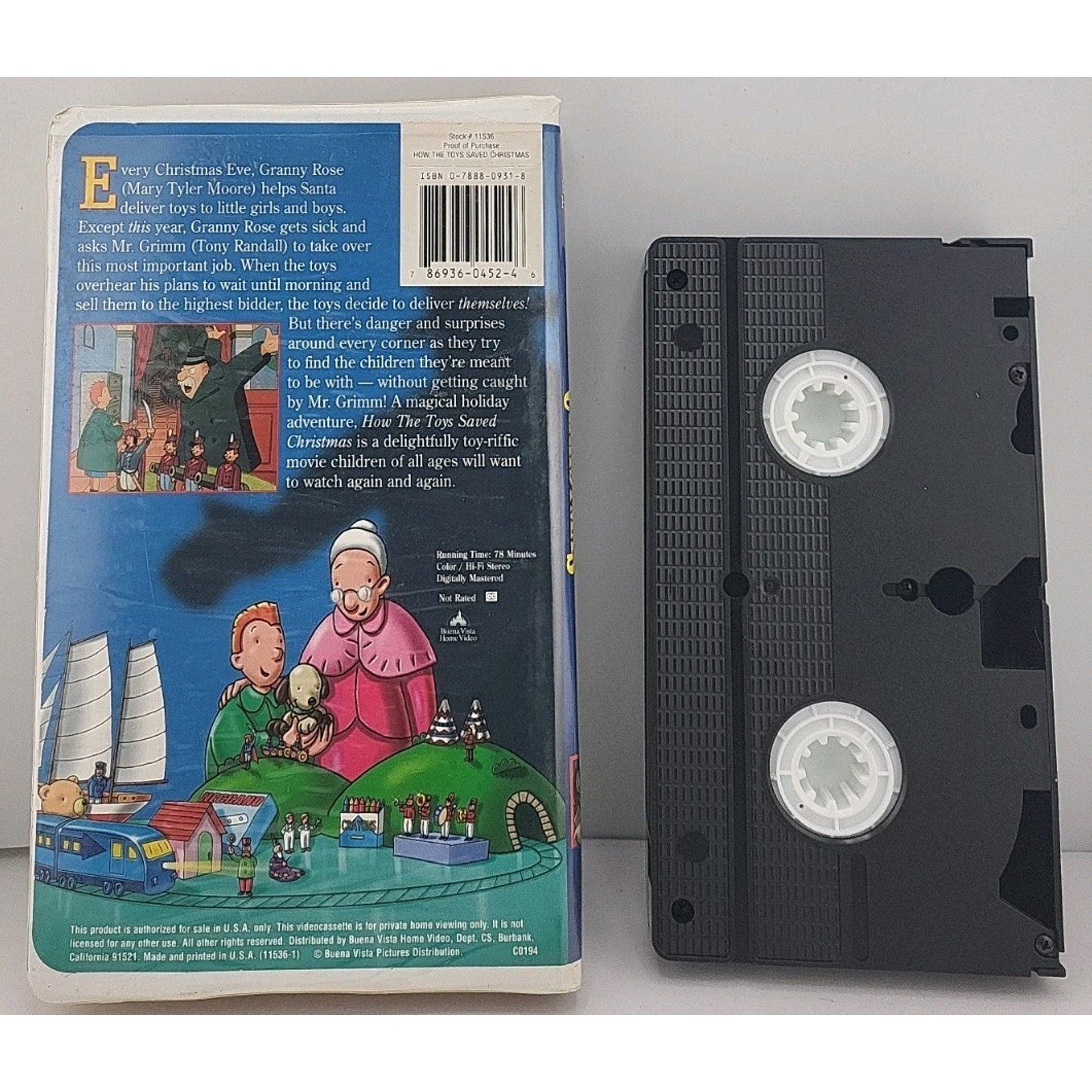 How the Toys Saved Christmas (VHS, 1997)