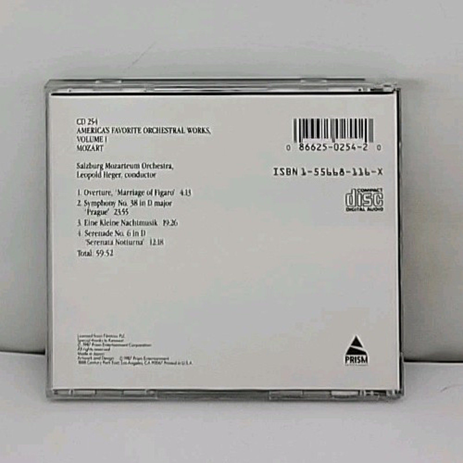 America's Orchestra - Heger - (CD)
