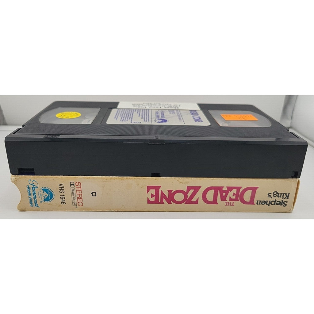 Stephen King's The Dead Zone VHS 1983 NTSC R Horror Thriller Full Screen Walken