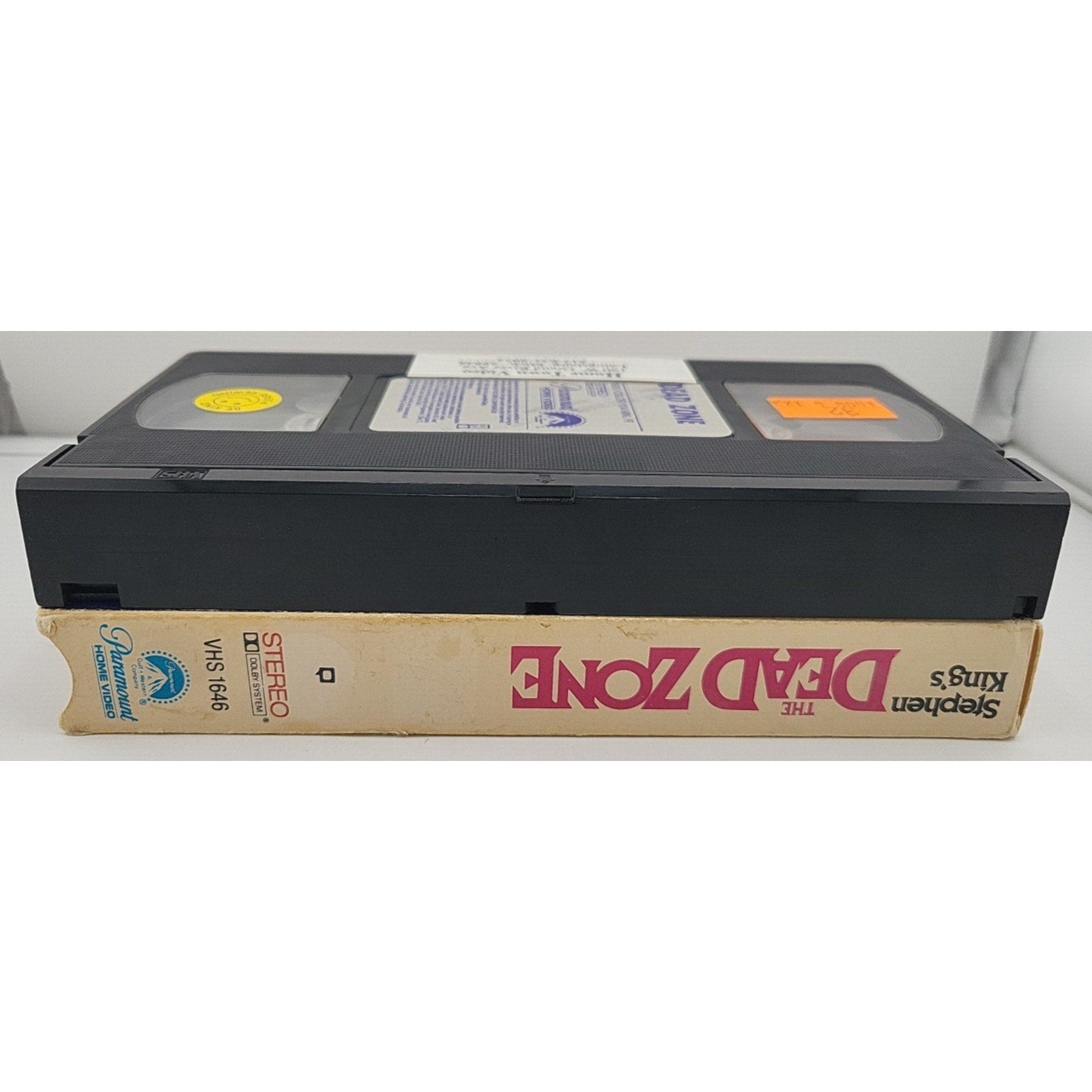 Stephen King's The Dead Zone VHS 1983 NTSC R Horror Thriller Full Screen Walken