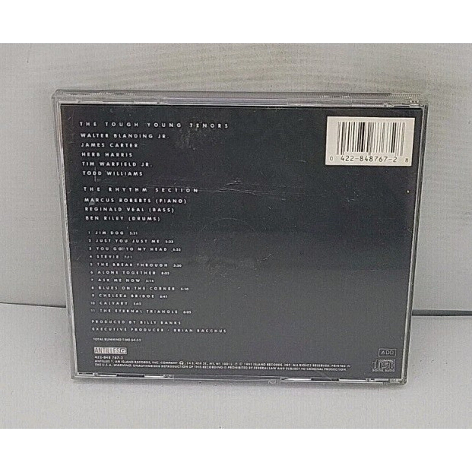 Alone Together by Tough Young Tenors (CD, Jun-1991, Antilles)