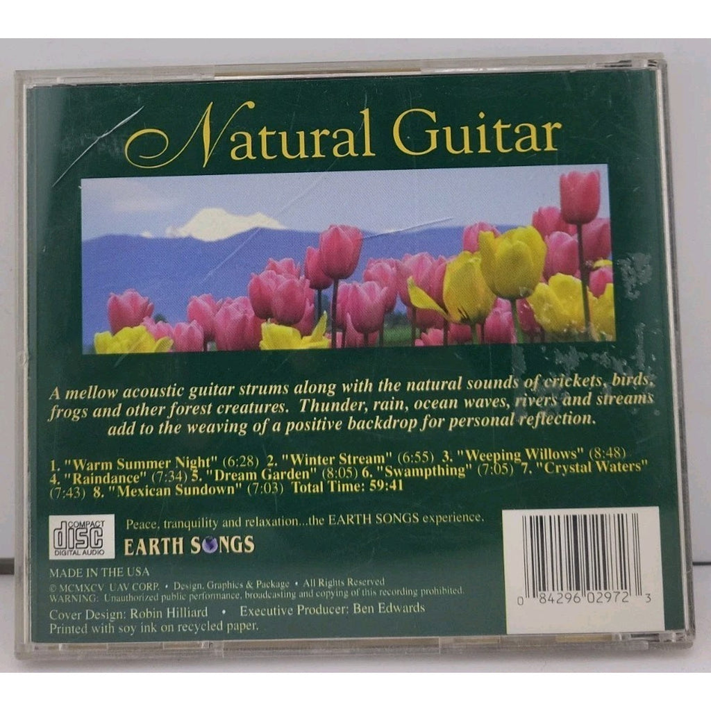 Earth Songs: Natural Guitar Nature Sounds and Music Relaxation Stress Relief CD