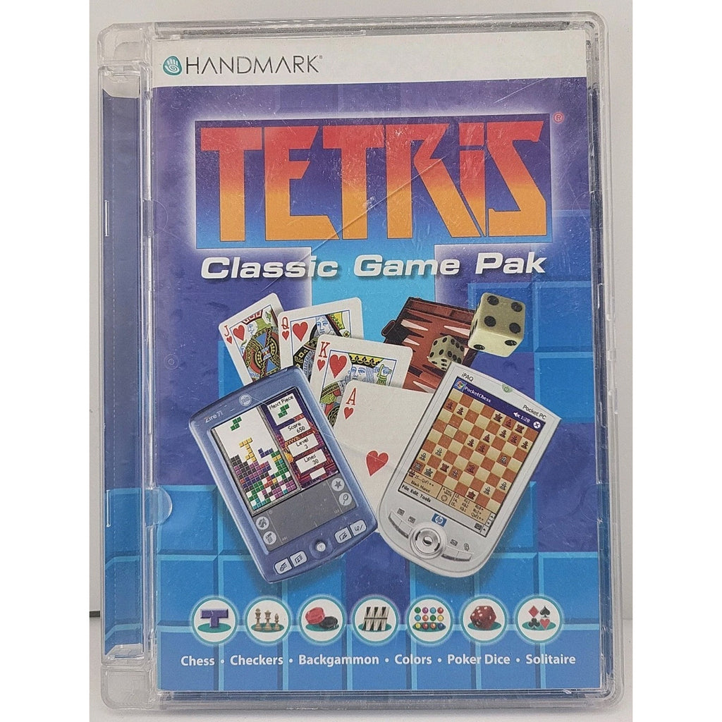 Tetris Classic Game Pak PC Handmark 6 Games Jewel Case CIB With Serial Number