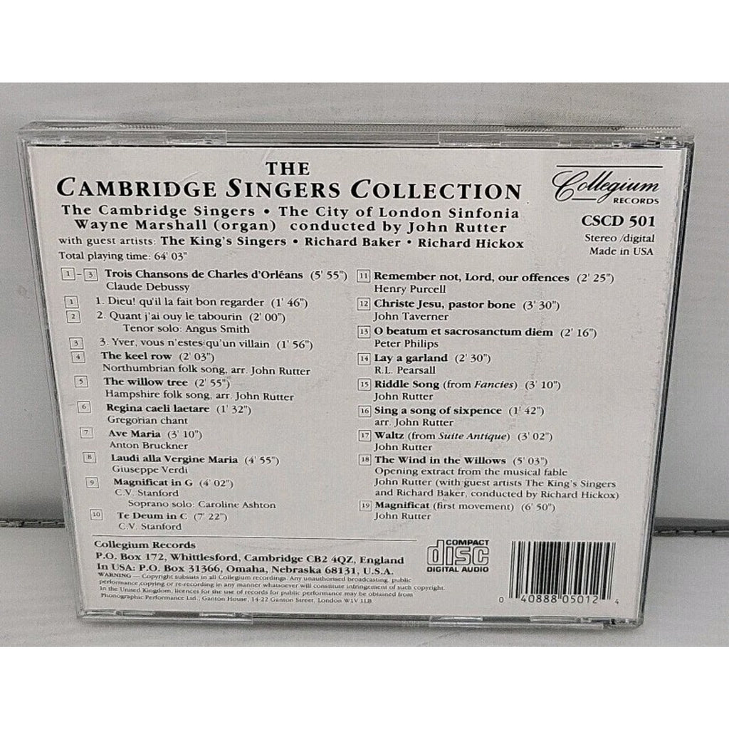 Collection by Cambridge Singers (CD, 1993)