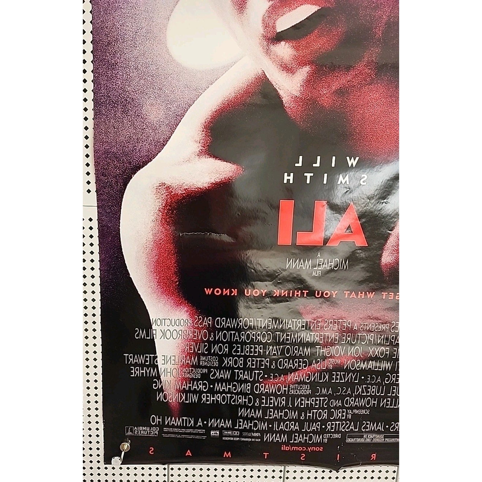 Ali Movie Poster 27x40 D/S