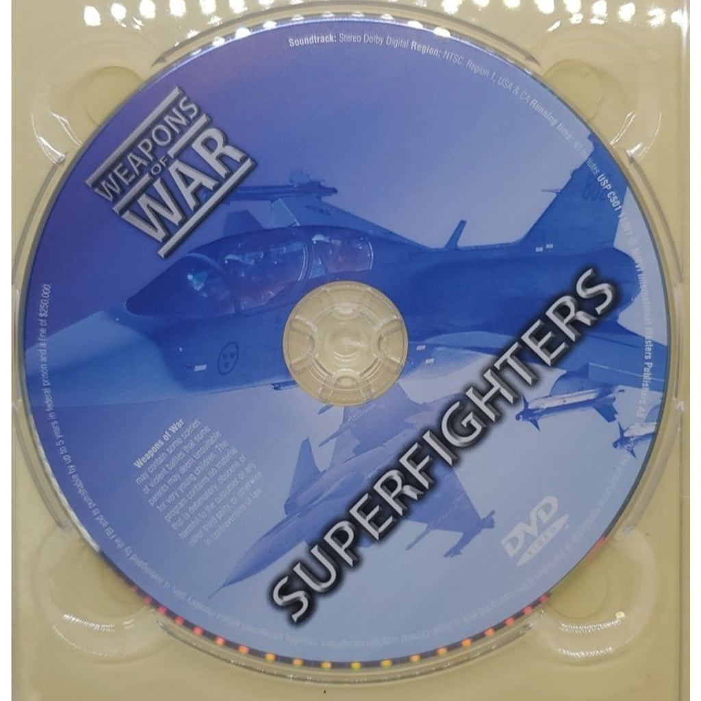 Super Fighters - Weapons Of War - 2007 (DVD, Booklet)