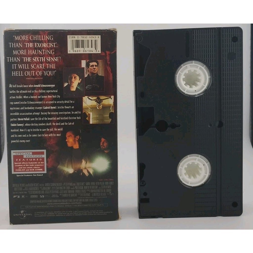End of Days (VHS, 2000, Special Edition)