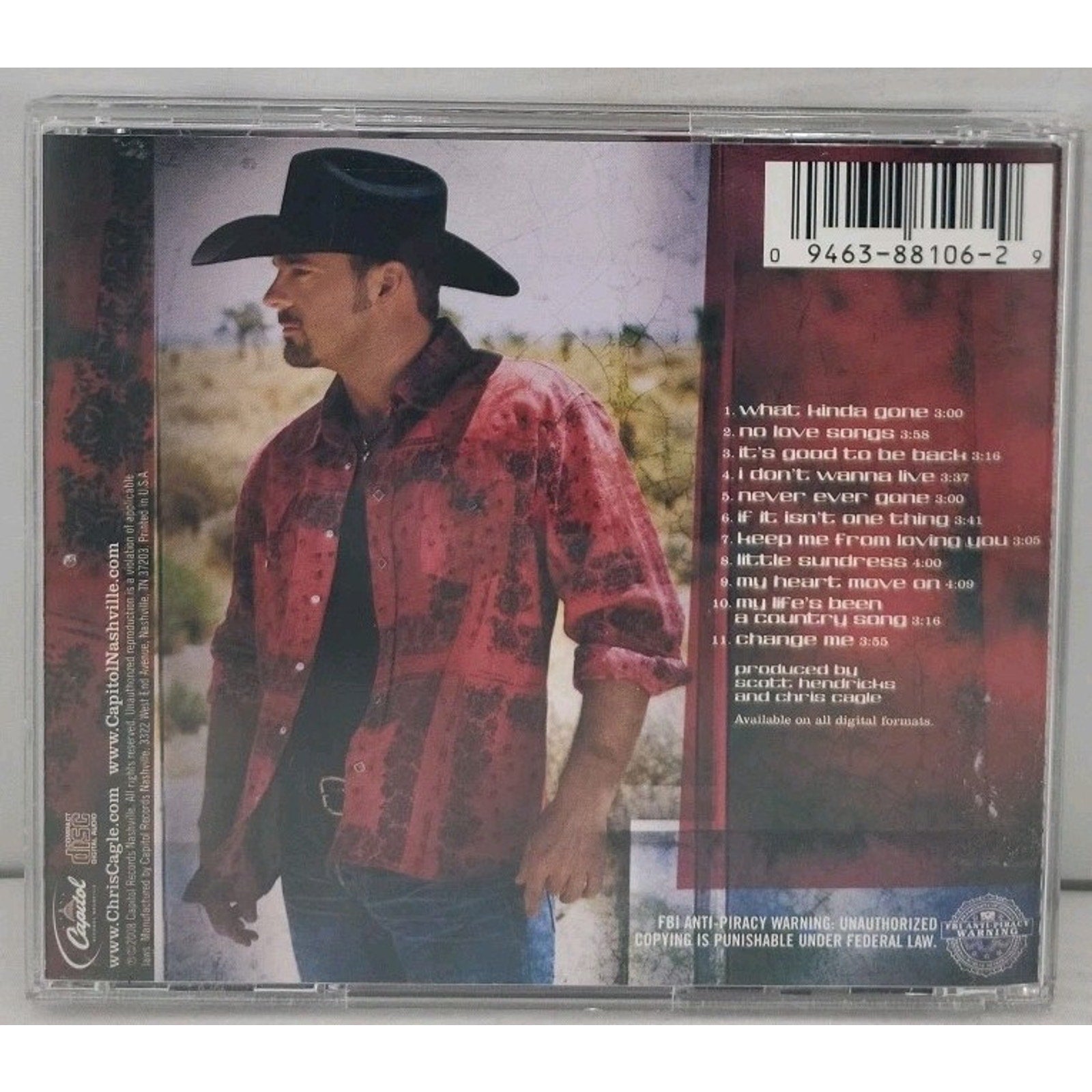 My Life's Been a Country Song by Chris Cagle (CD, 2008)