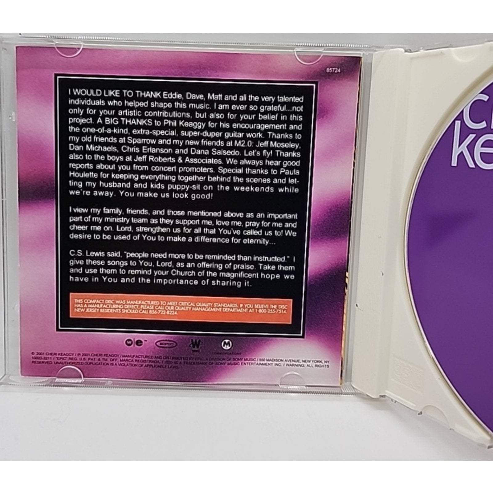 Let's Fly - By Keaggy, Cheri (CD)