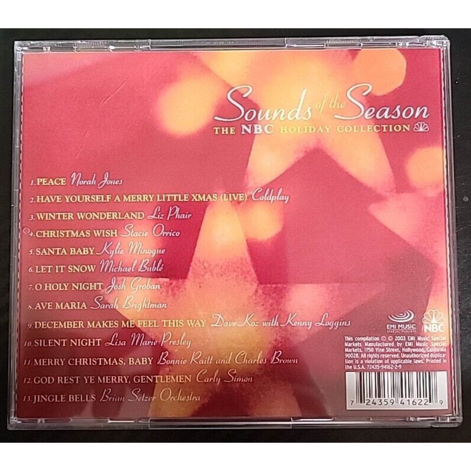CD - Audio CD - Christmas Music - Various Artists - Sounds of the Season NBC