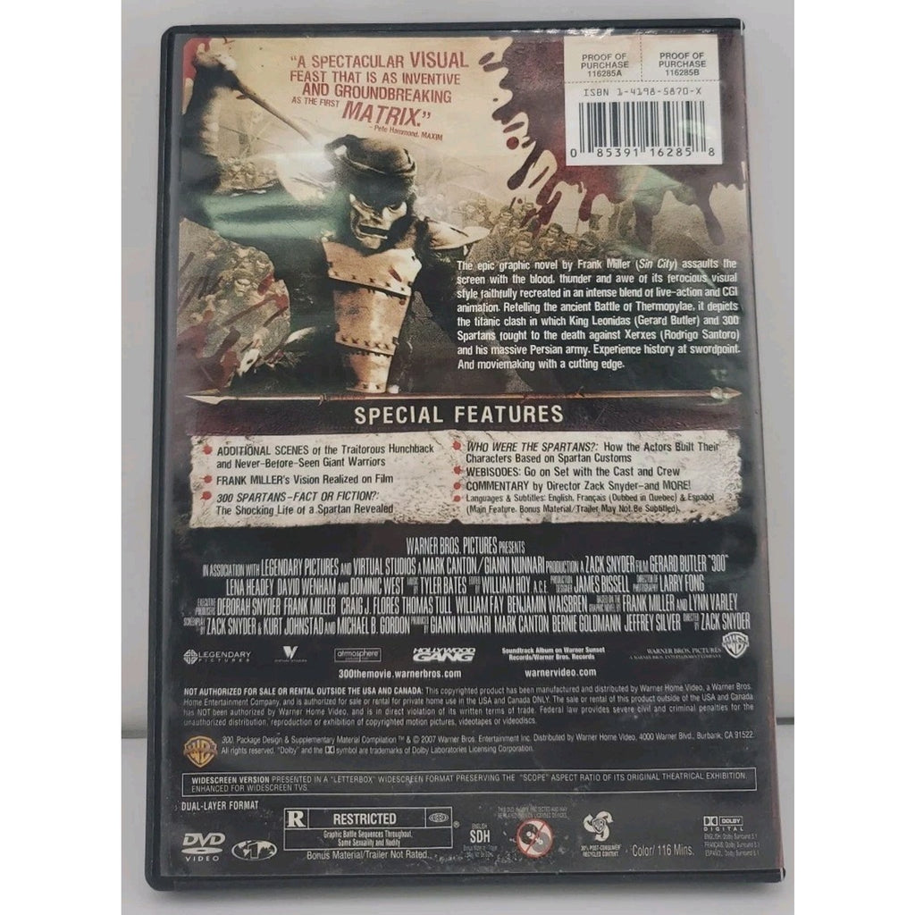 300 (DVD, 2007)