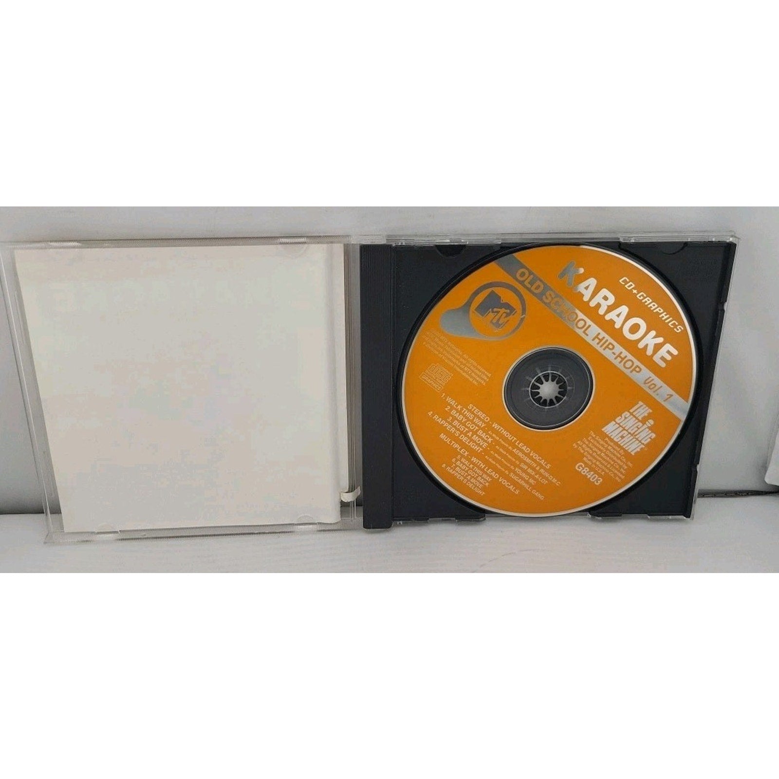 Karaoke: Old School Hip-Hop 1 - Music CD - Various Artists