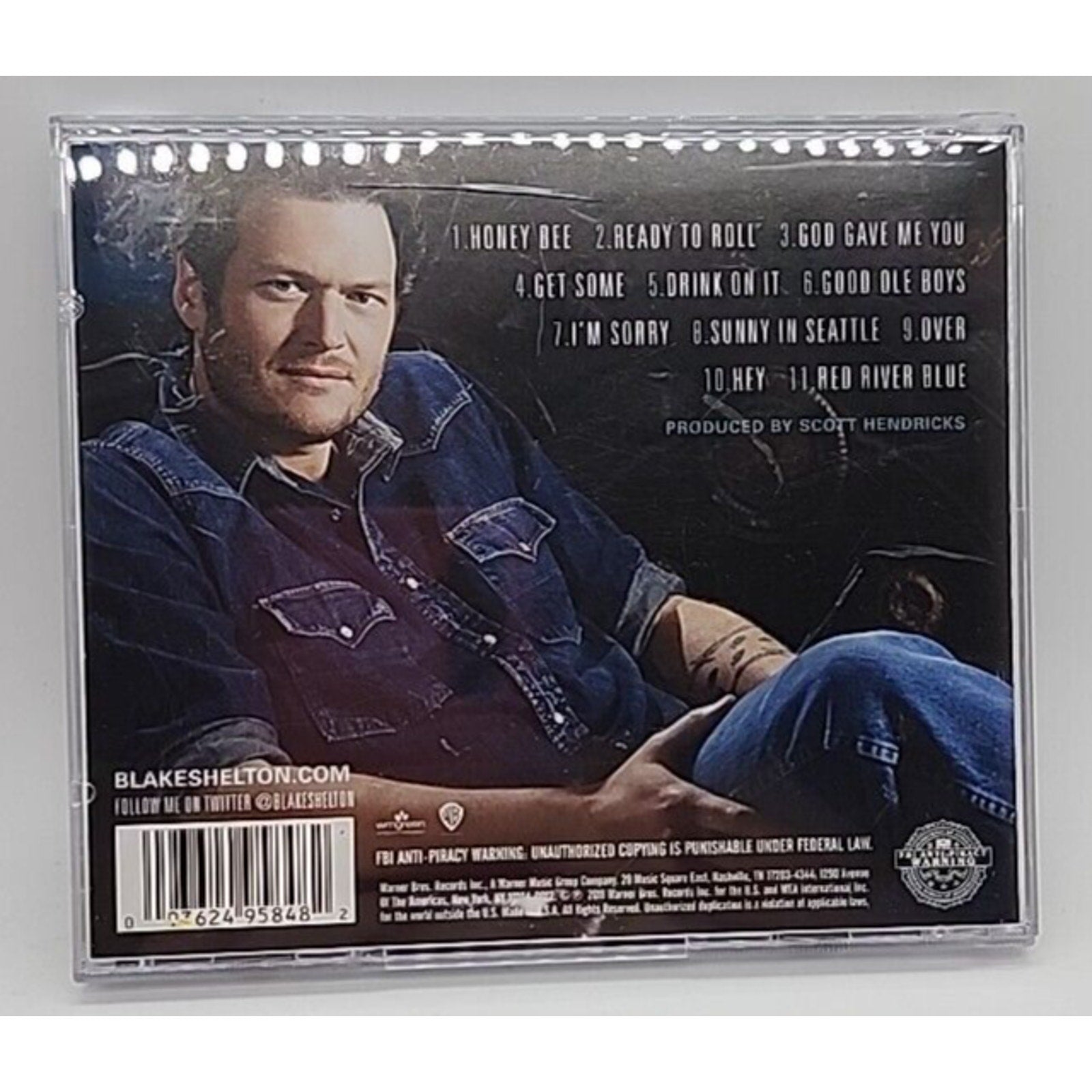 RED River Blue by Shelton, Blake (CD, 2011)