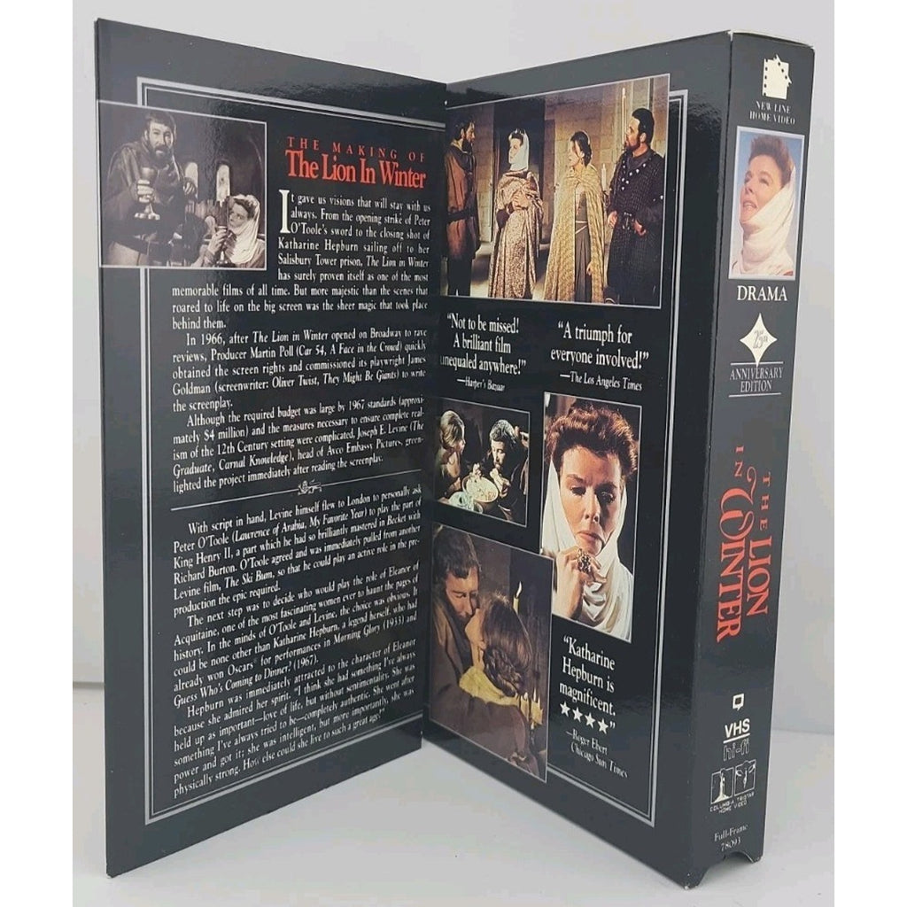 Lion in Winter, The - 25th Anniversary Edition (VHS, 1994)