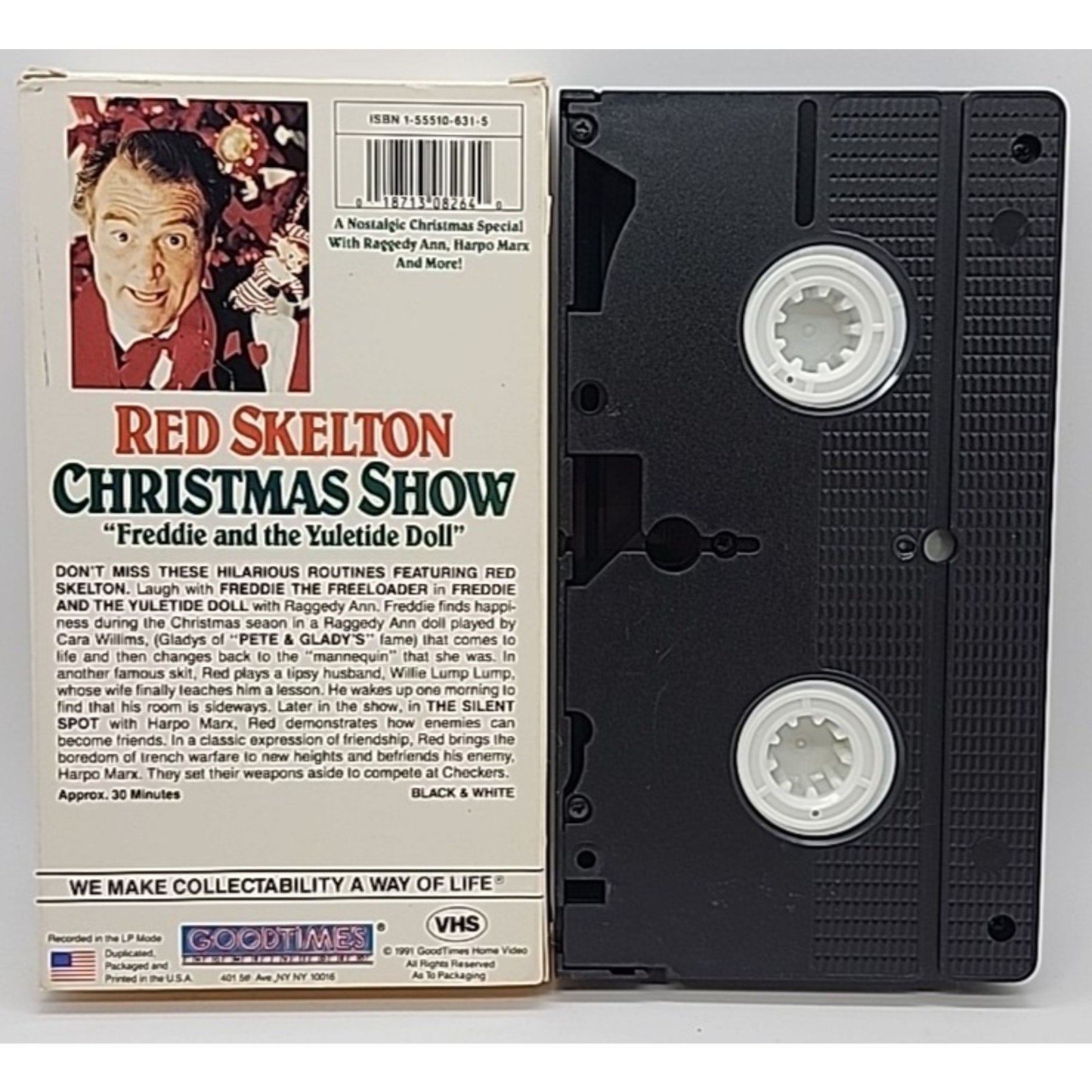 Red Skelton Christmas Show - Freddie and the Yuletide Doll (VHS, 2001)