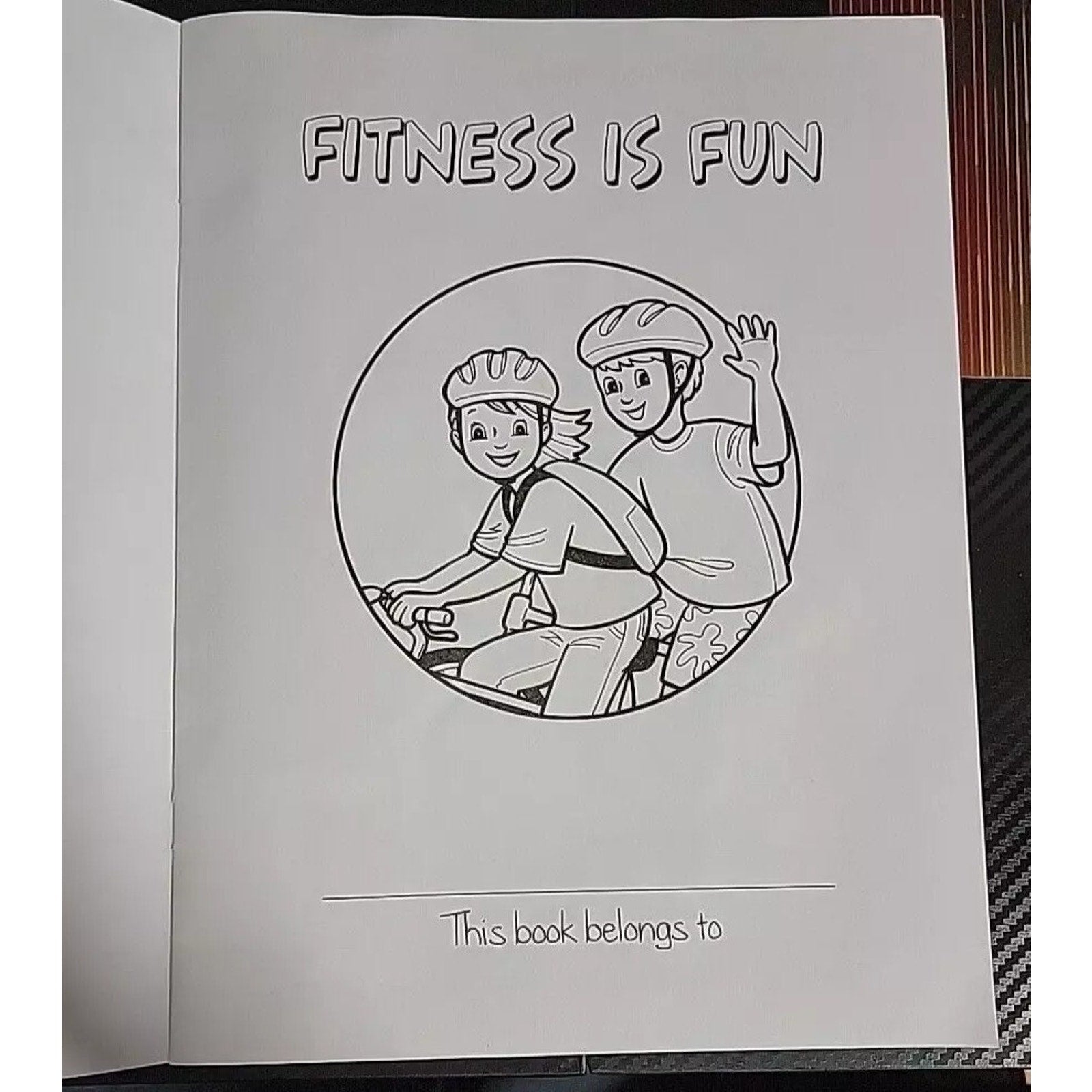 Fitness Is Fun McLaren Health Coloring Book