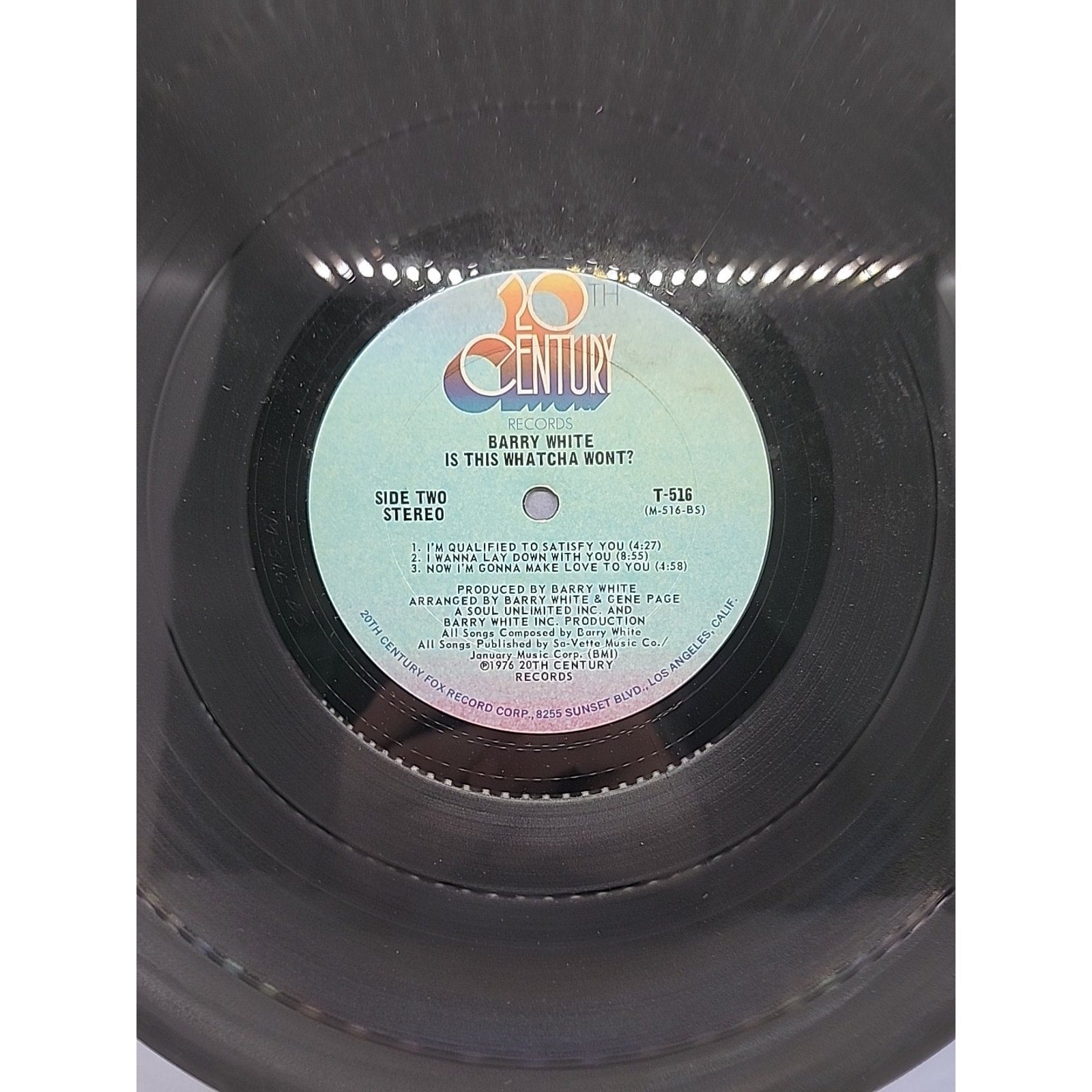 Is This Whatcha Wont? Barry White Vinyl LP (Record)