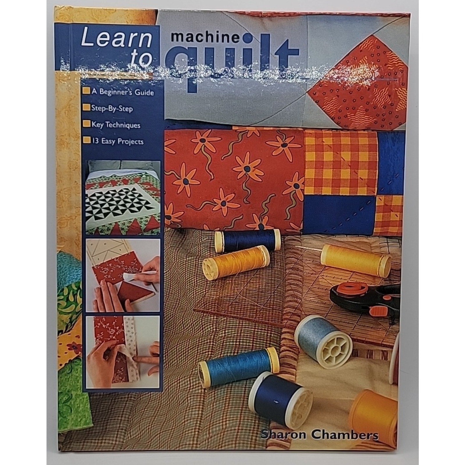 Learn To Machine Quilt - Hardcover By Shanron Chambers