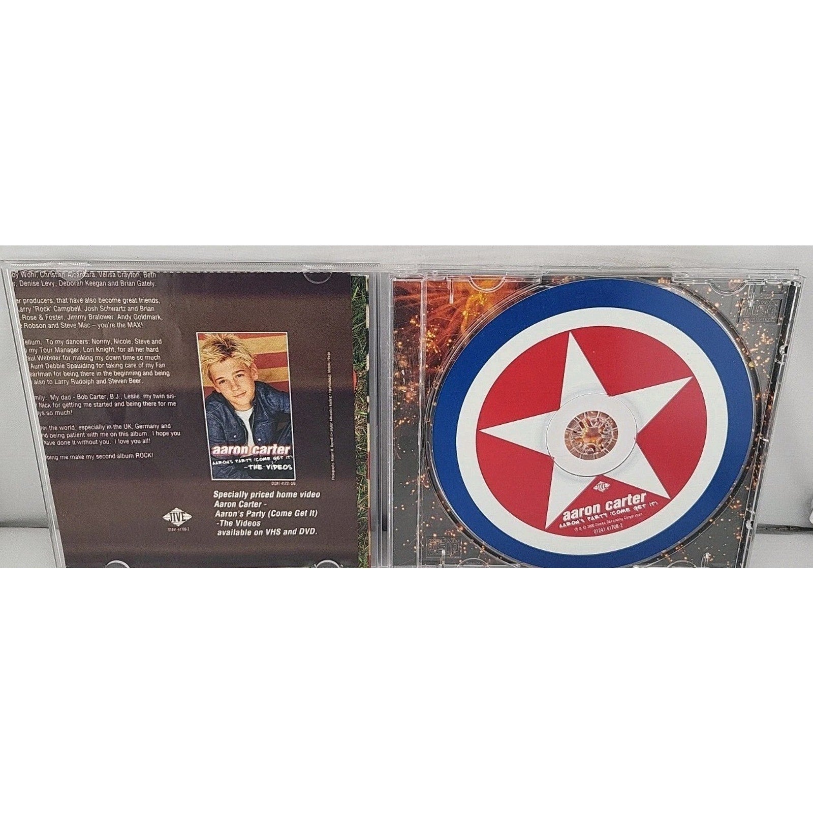 Aaron's Party: Come Get It by Aaron Carter (CD, 2000)