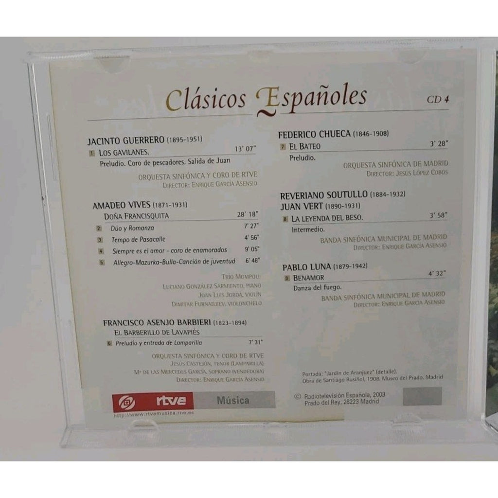 Clásicos Españoles 5 CD Set
