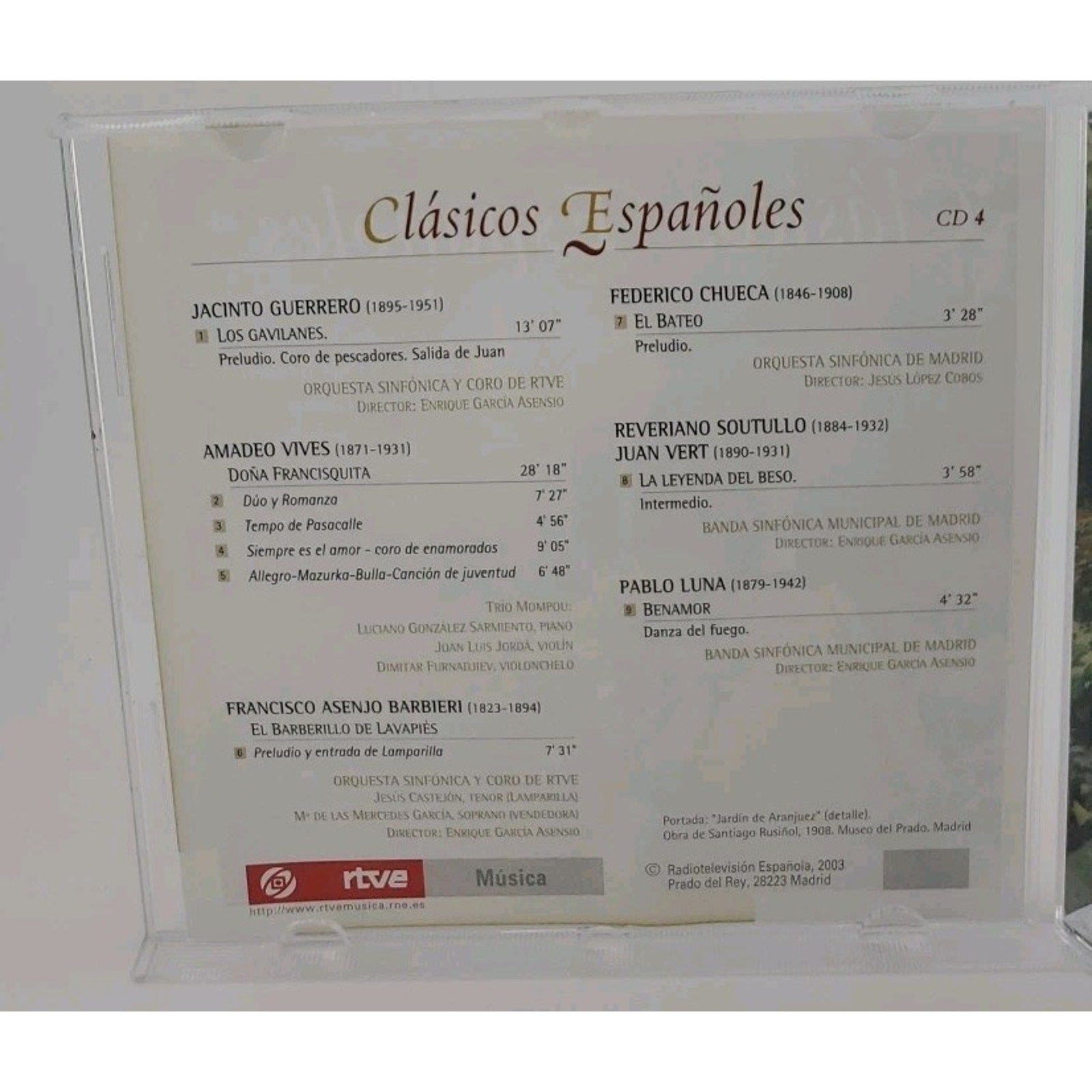 Clásicos Españoles 5 CD Set