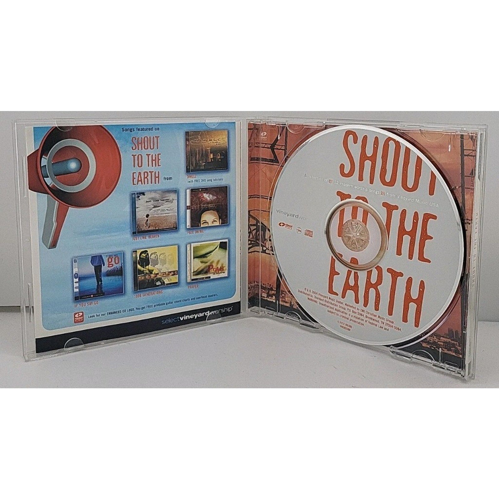 Shout to the Earth CD Select Vineyard Worship