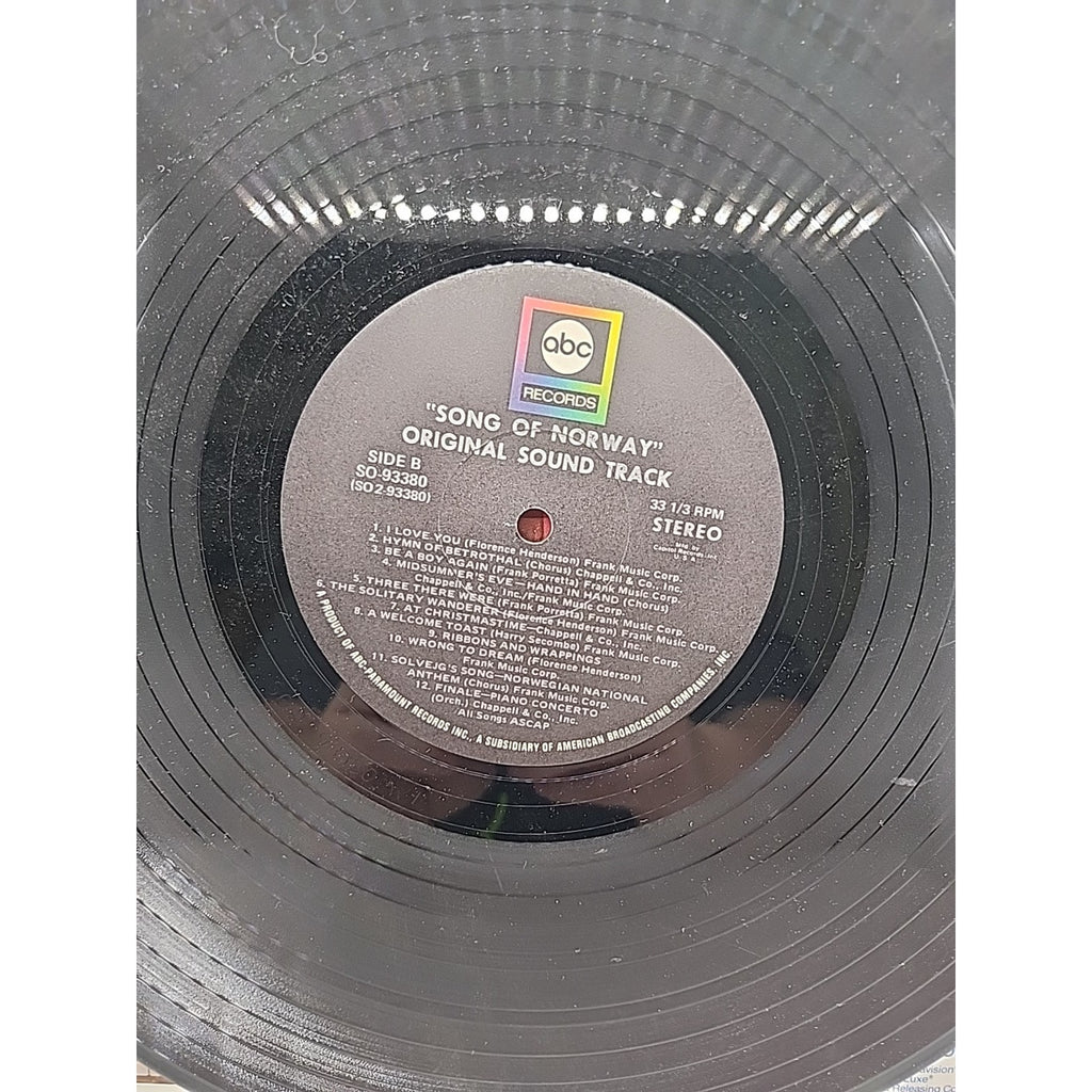 Song of Norway Original Motion Soundtrack Vinyl Record LP