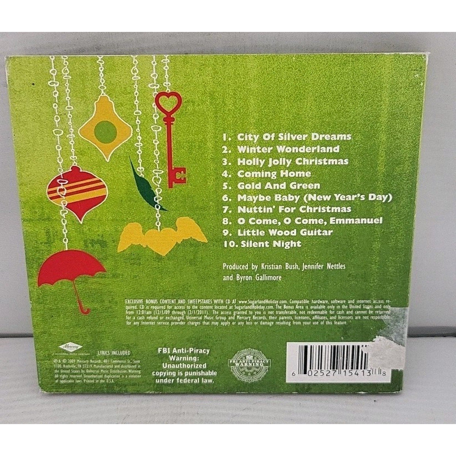 Gold and Green by Sugarland (CD, 2009)