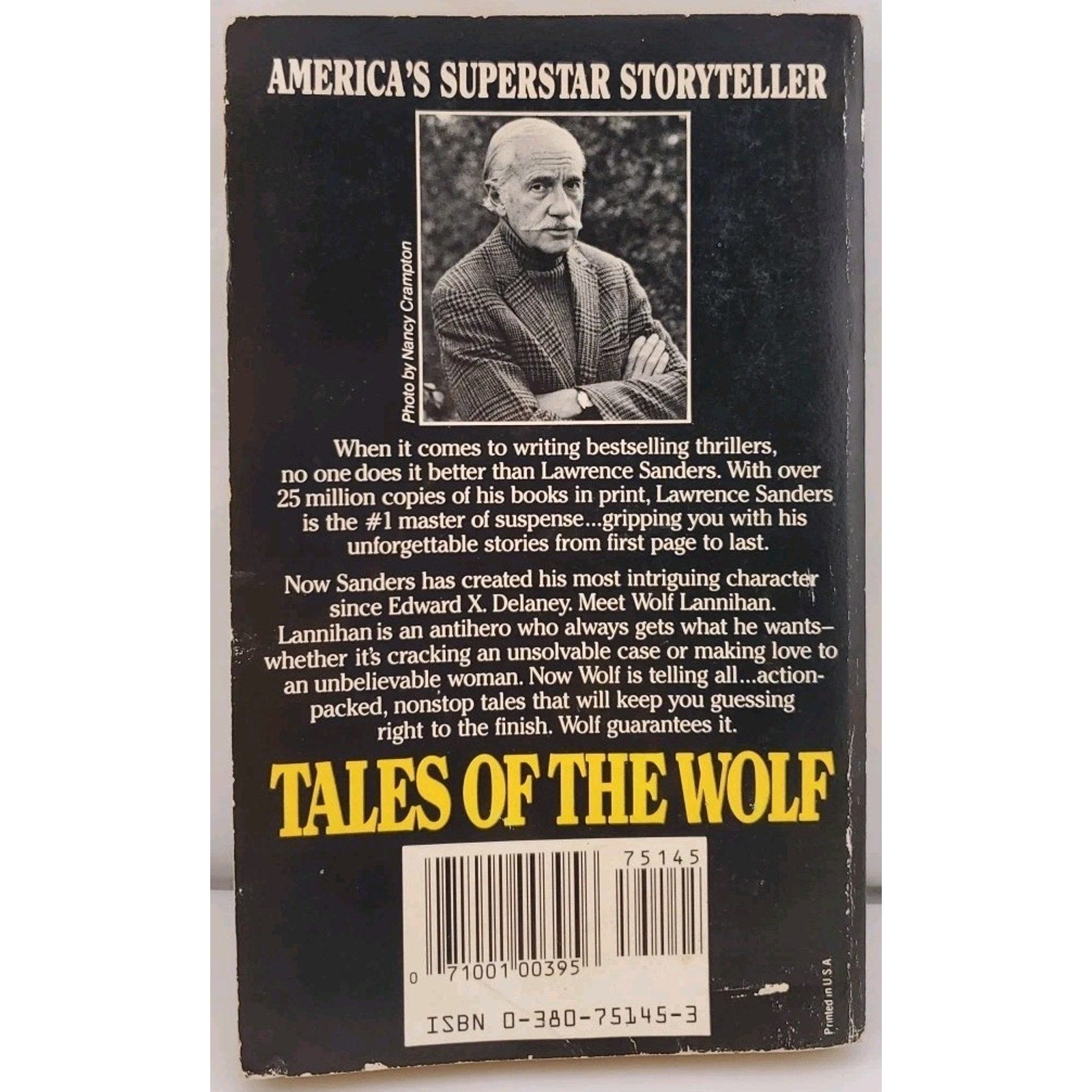 Tales of the Wolf by Lawrence Sanders (1986, Mass Market)