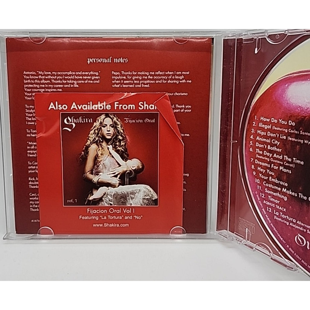 Oral Fixation 2 by Shakira (CD, 2006)