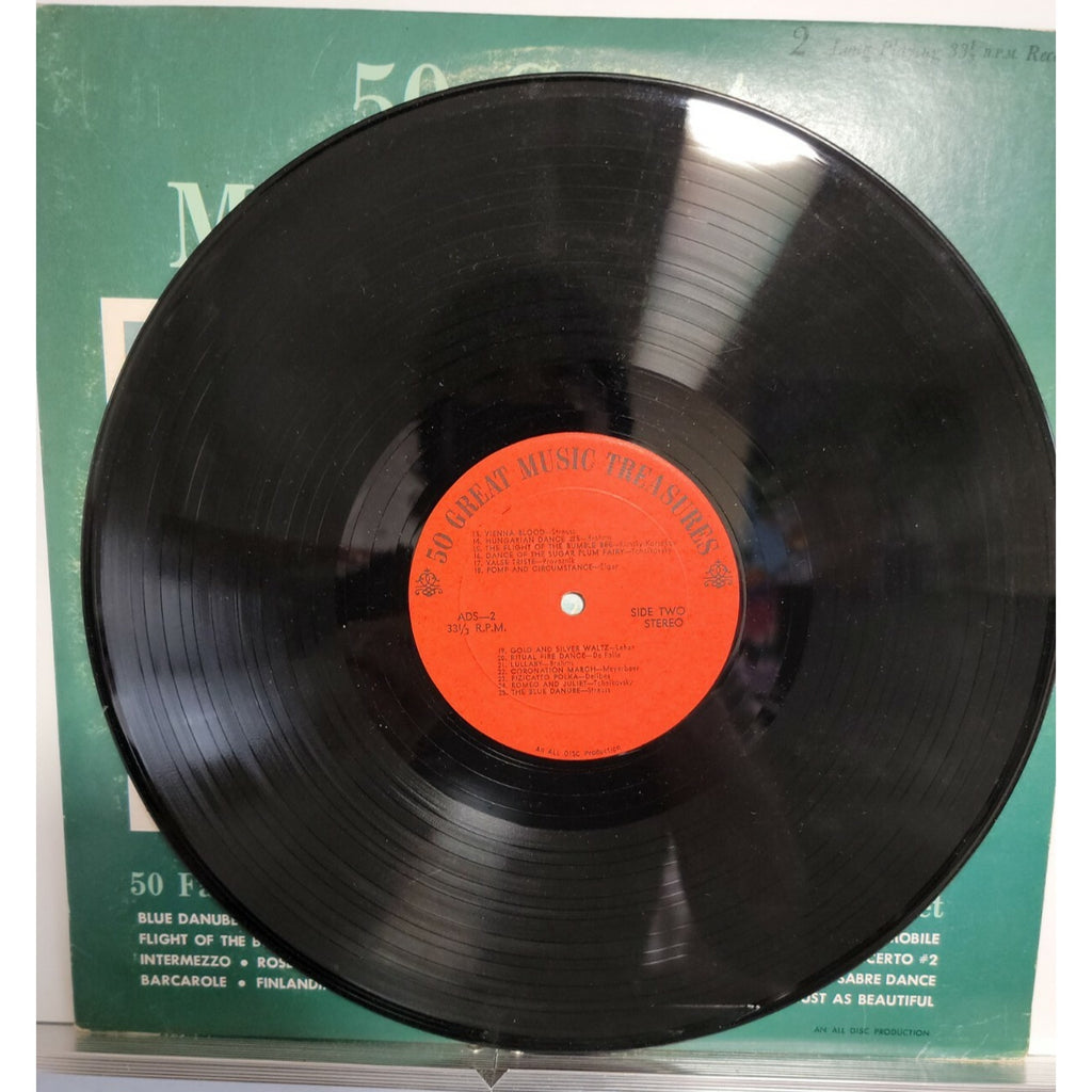 Various - 50 Great Music Treasures (Vinyl)