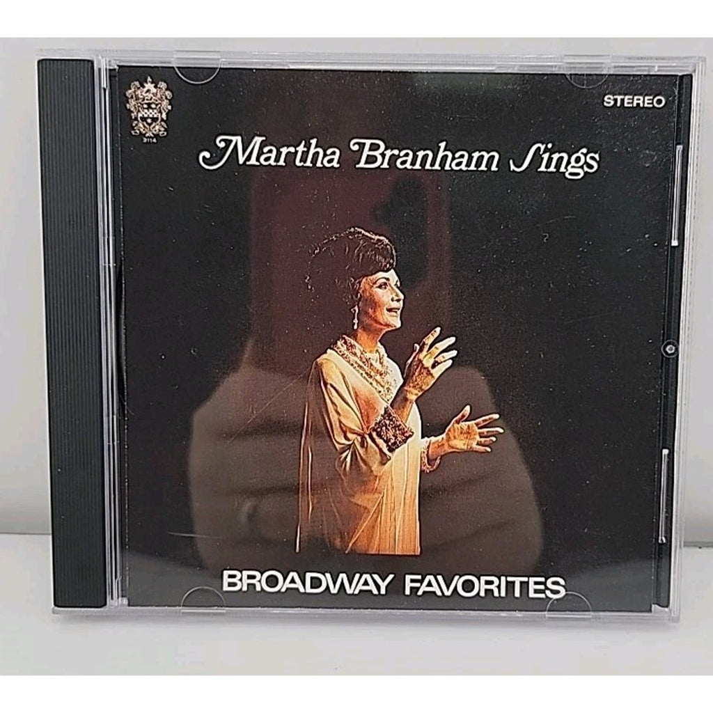 Martha Branham Sings Broadway Favorites (CD)