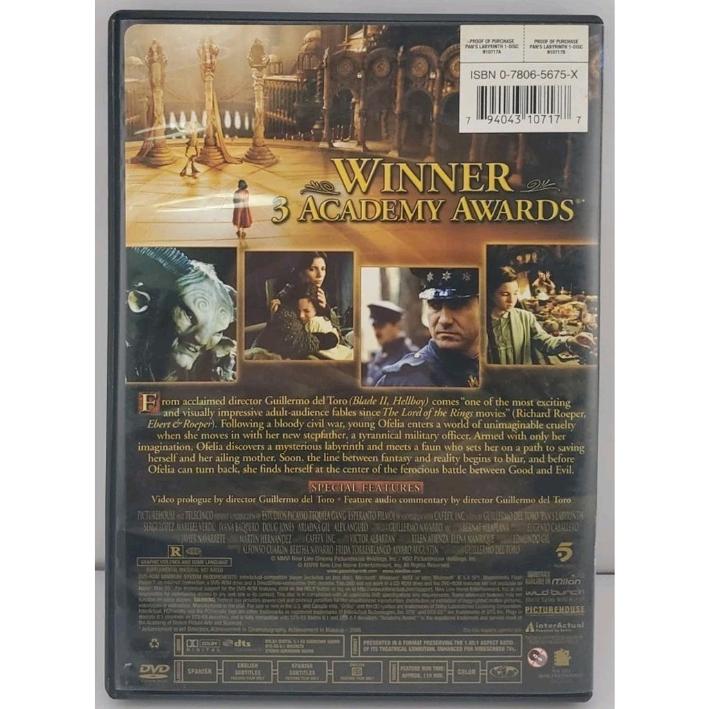 Pan's Labyrinth (DVD, 2006)