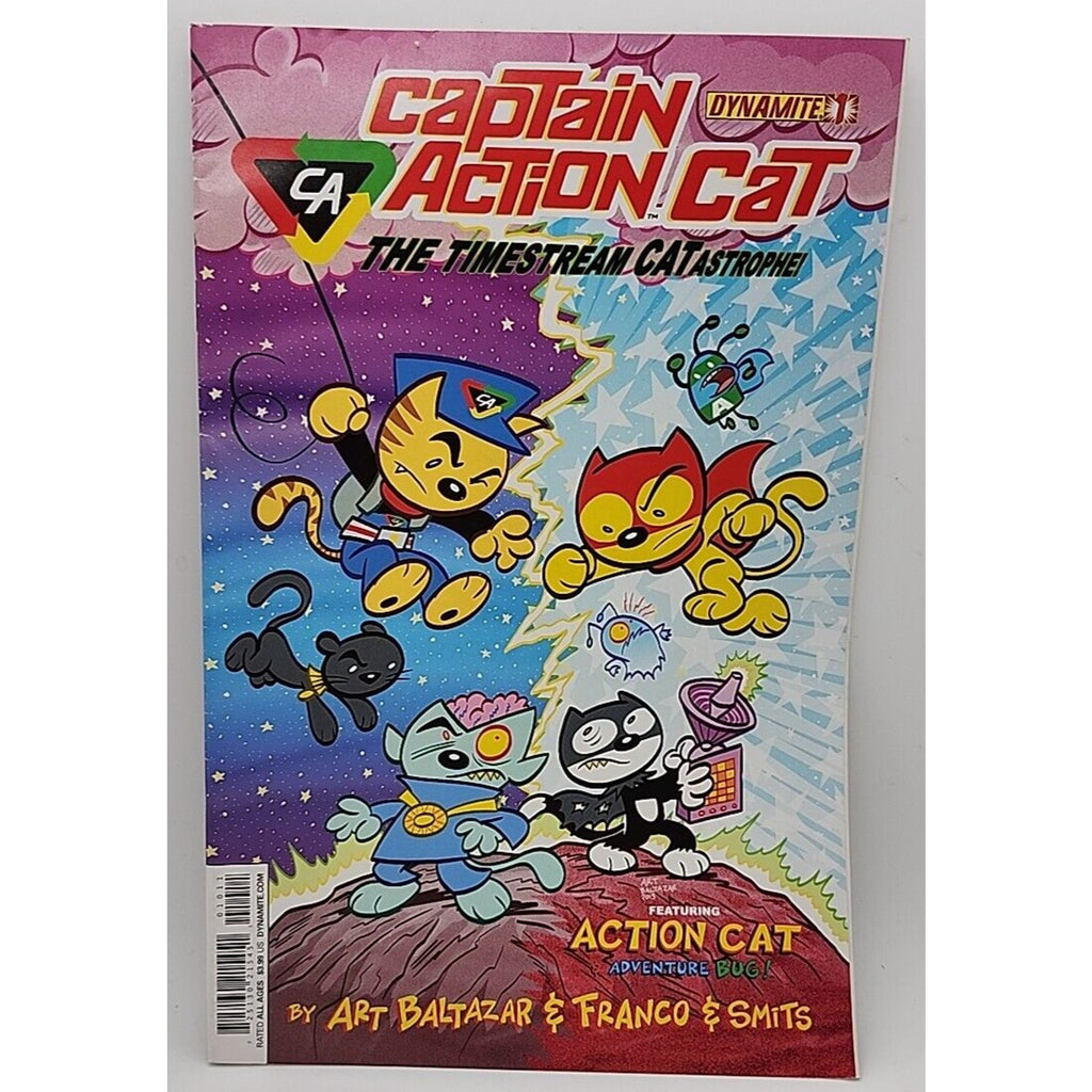 Captain Action Cat: The Timestream CATastrophe! #1 Dynamite Comics