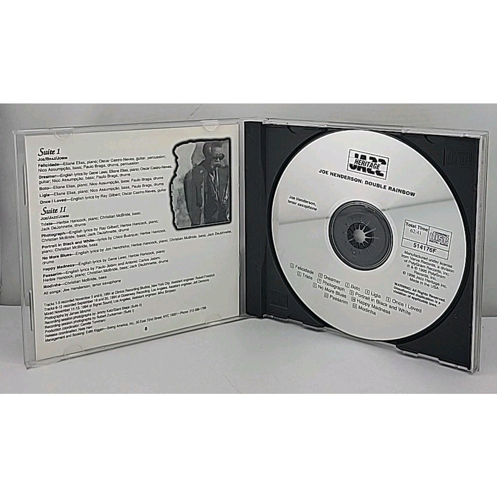 Joe Henderson Double Rainbow CD Album
