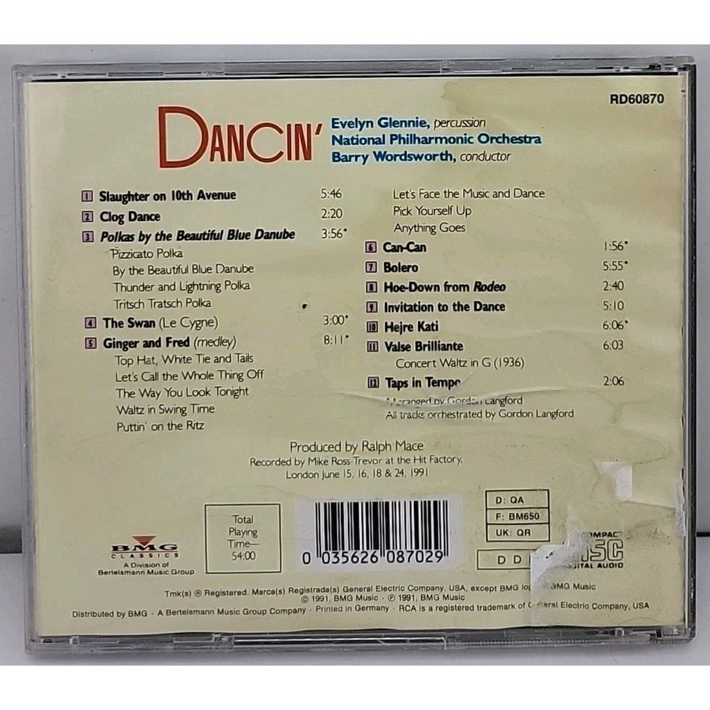 Evelyn Glennie - Evelyn Glennie - Dancin' - Evelyn Glennie CD