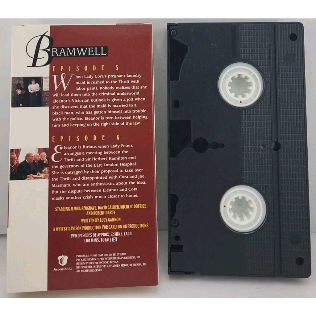 Bramwell: Box Set (VHS, 1996, 4-Tape Set)