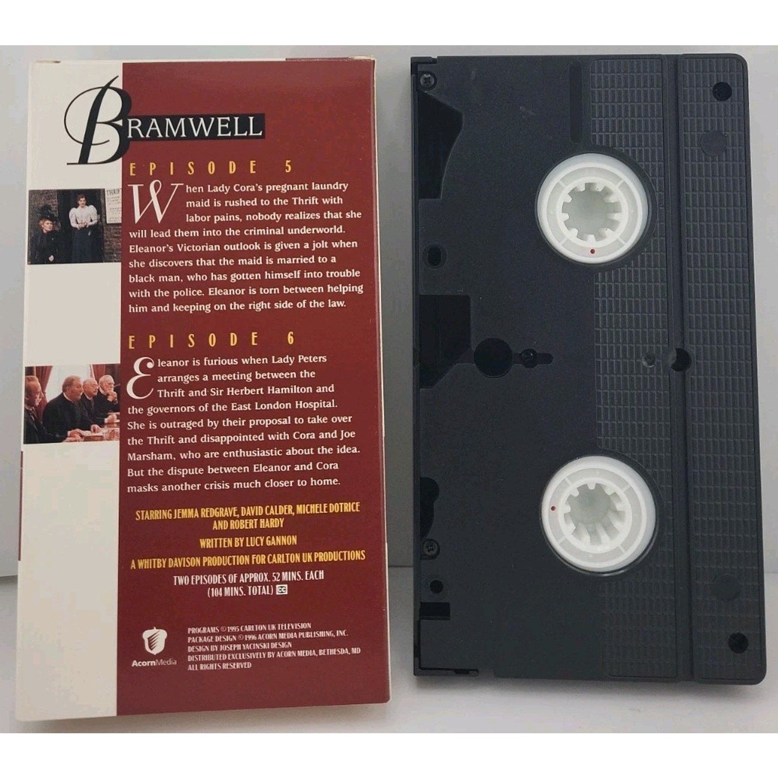 Bramwell: Box Set (VHS, 1996, 4-Tape Set)