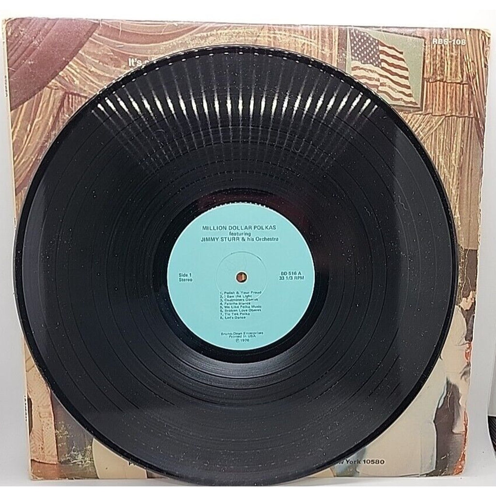 Million Dollar Polkas - Jimmy Sturr and his Orchestra (Record)