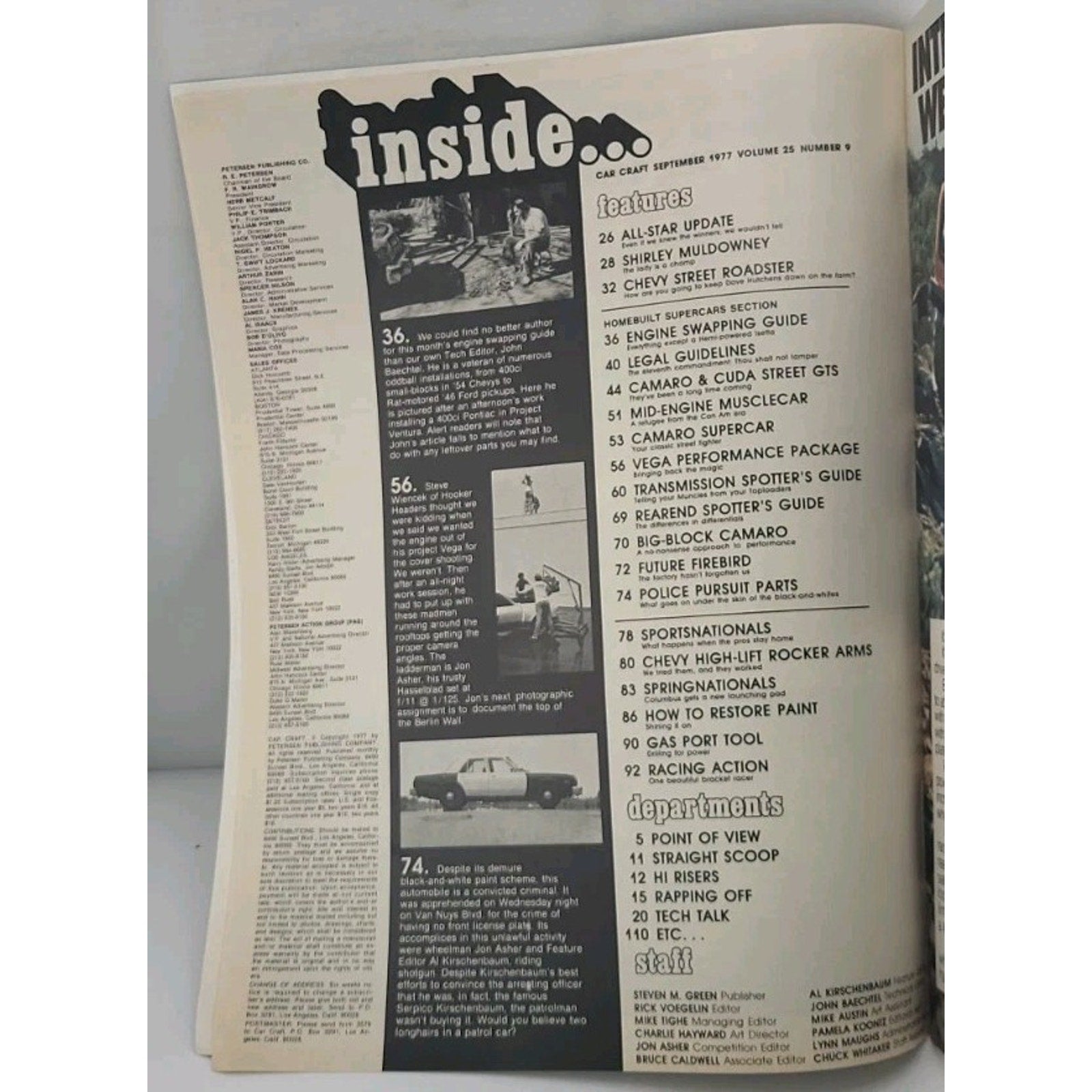 Car Craft Magazine - September 1977 - Volume 25 Number 9