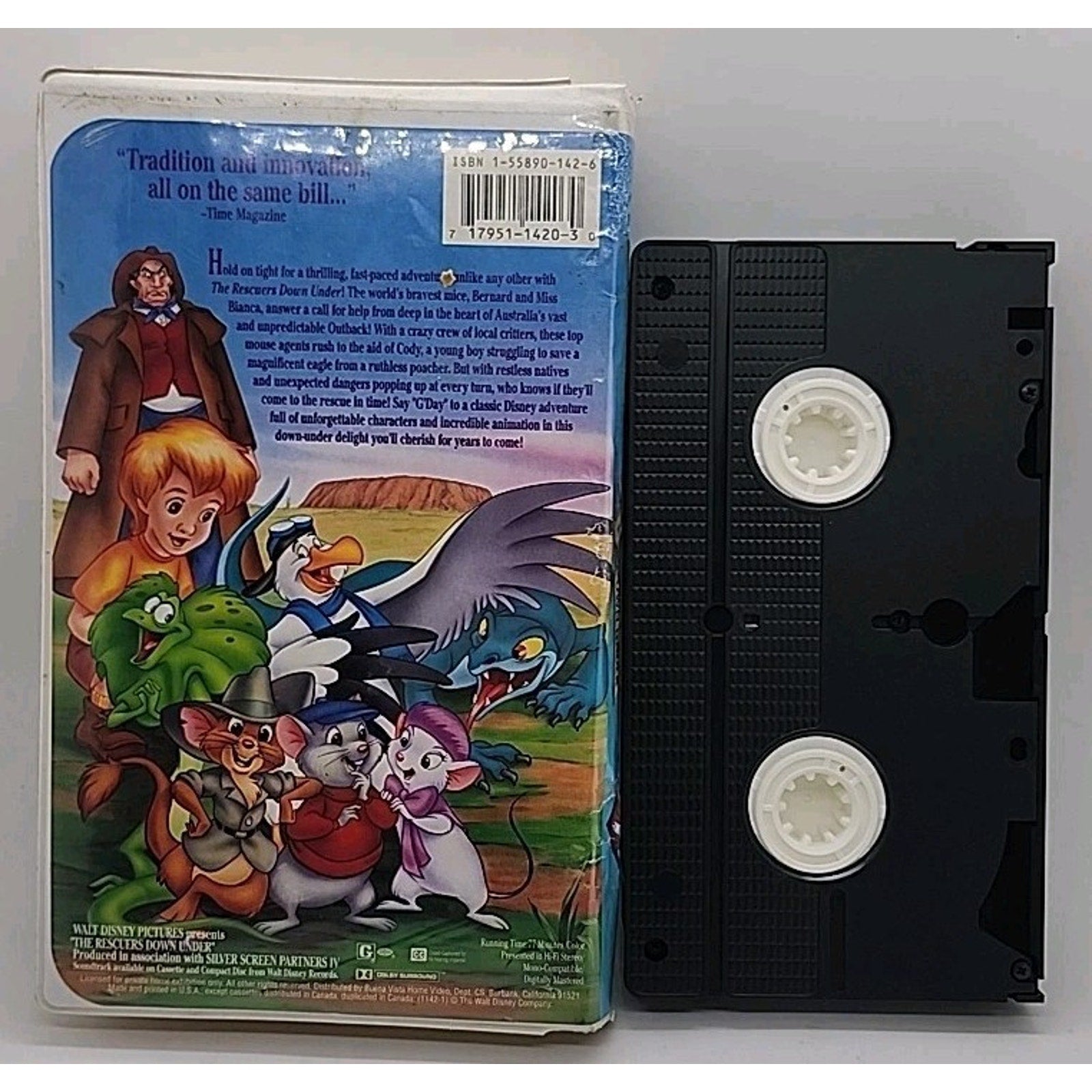 The Rescuers Down Under (VHS, 1991)