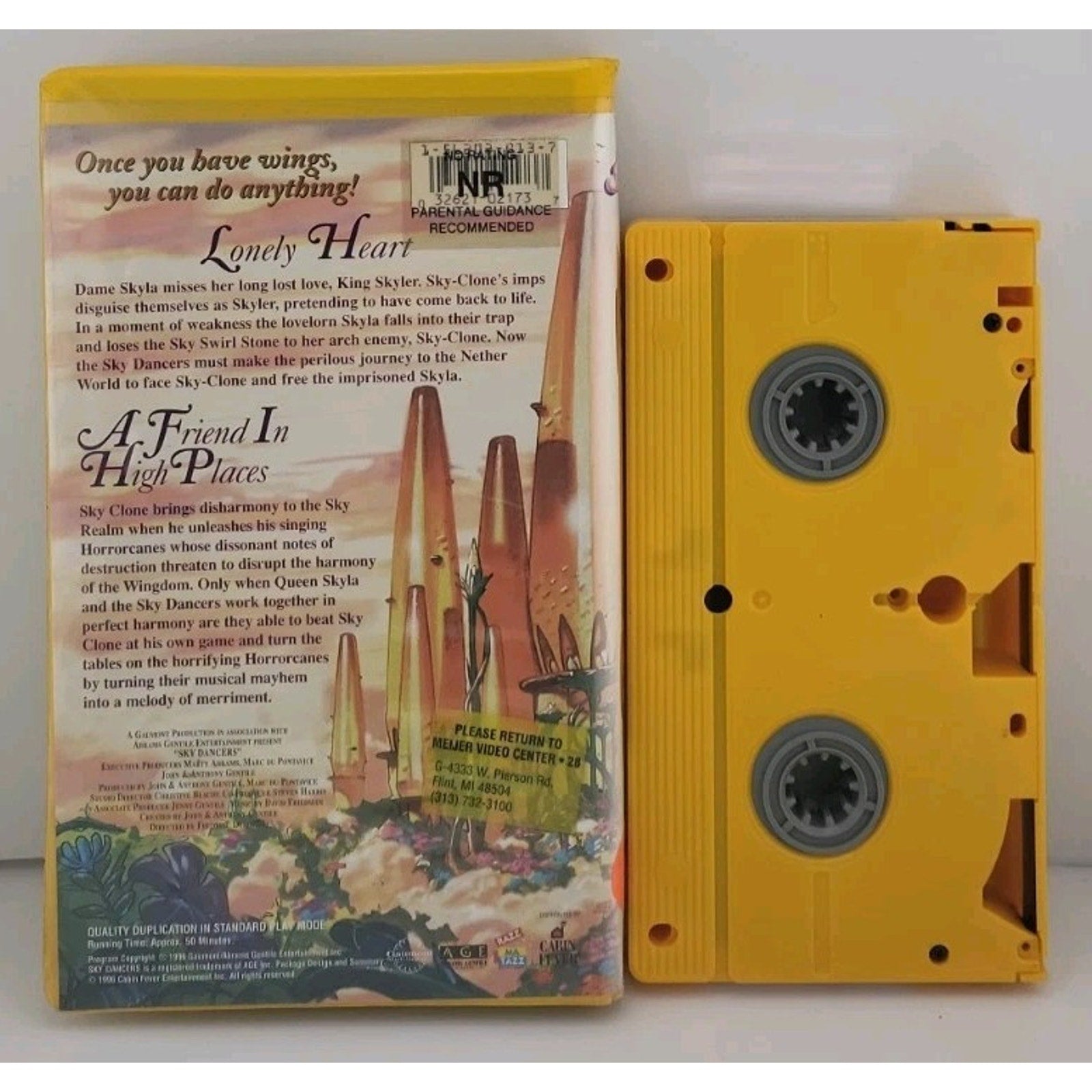 1996 Sky Dancers Lonely Heart/A Friend in High Places VHS