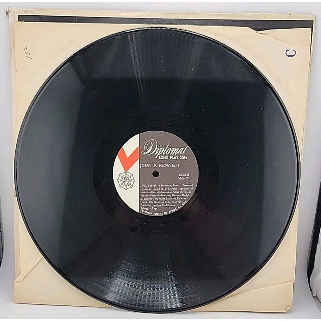 John F. Kennedy "JFK" 1917-1963: A Memorial Album (LP Vinyl Record, 33 RPM)