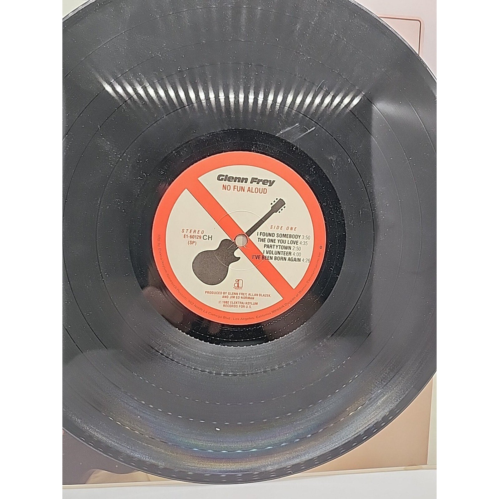 Glenn Frey - No Fun Aloud (Record)